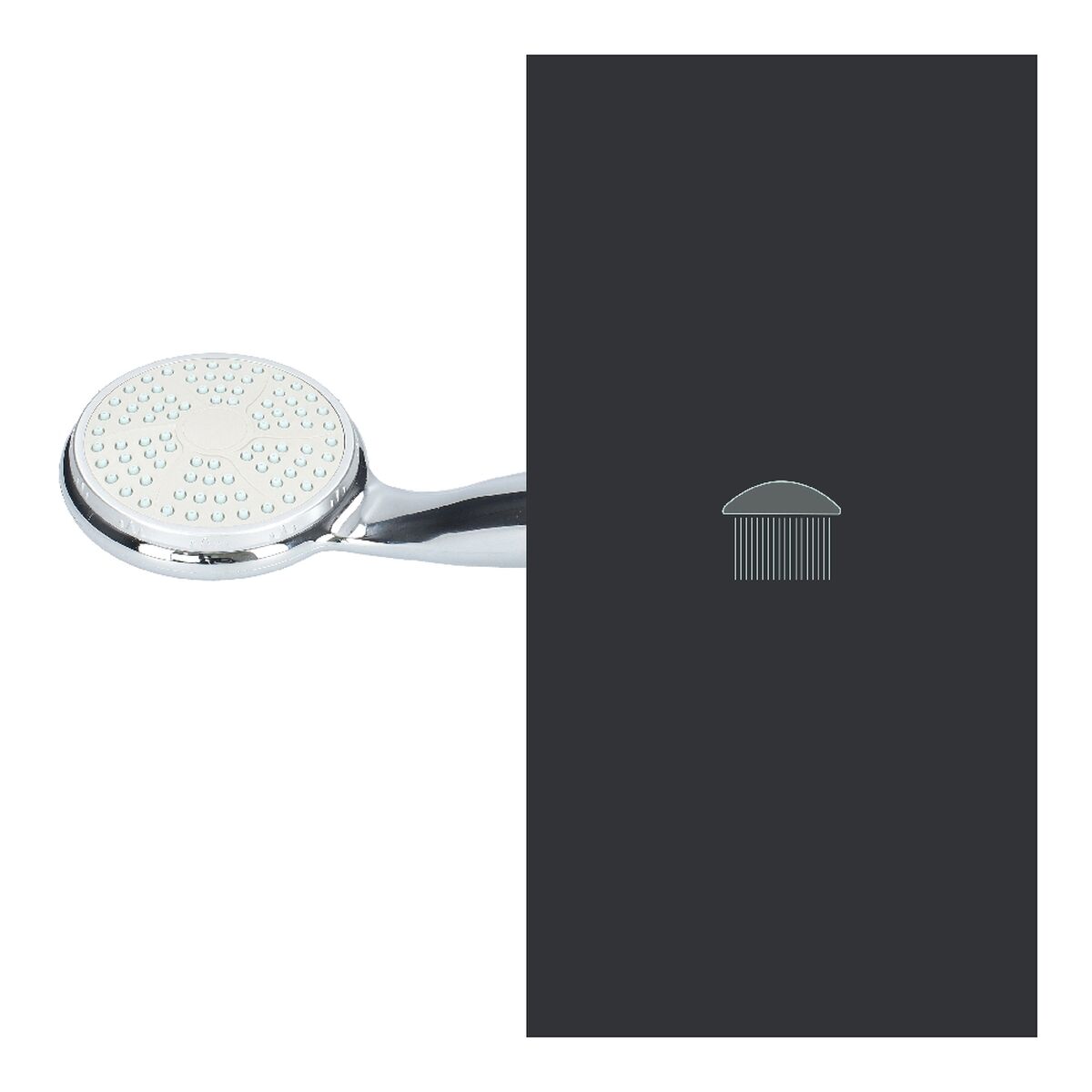 Soffione Fontastock HERVÁS Plastica Cromato - Image 3