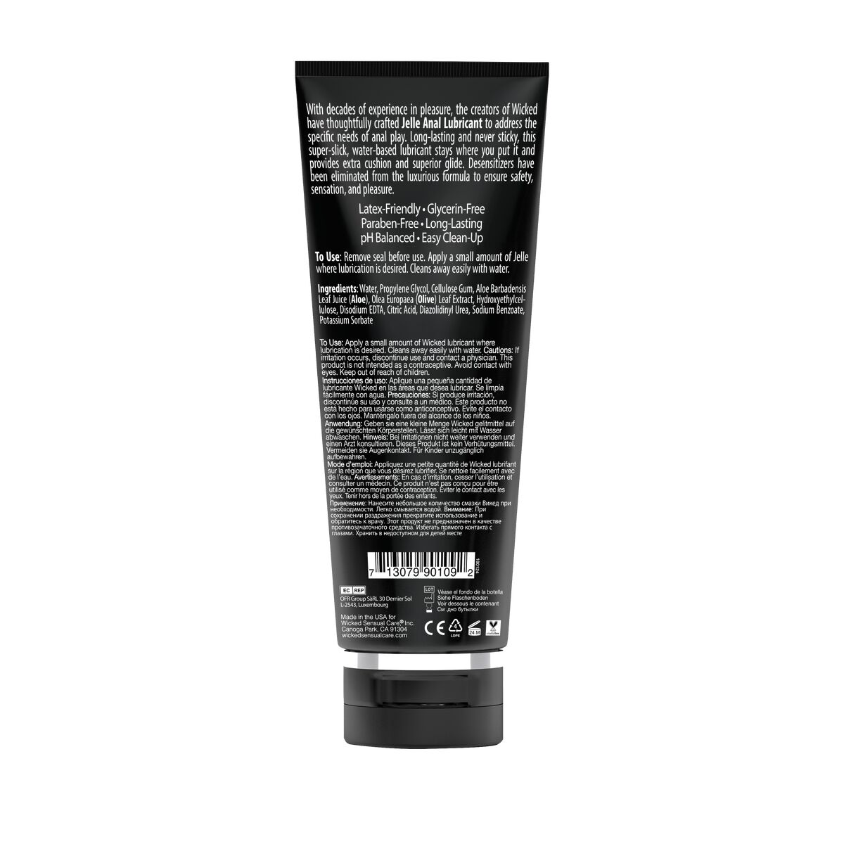 Lubrificante Anale Wicked Sensual Care 240 ml