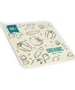 Panno da Cucina Kinvara Organic Bianco Verde 50 x 0,3 x 50 cm