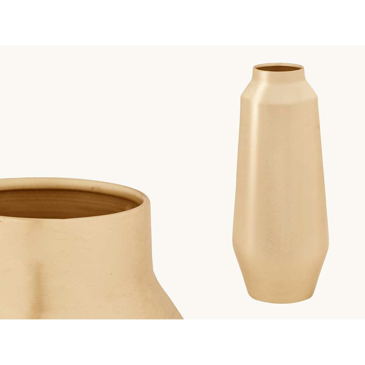 Vaso Gift Decor Dorato Ferro 19 x 48 x 19 cm 49 x 19 x 49 cm