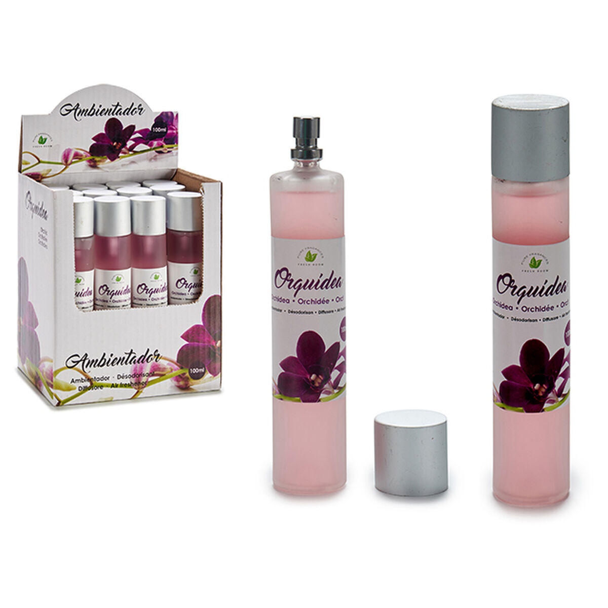 Diffusore Spray Per Ambienti Acorde Orchidea 100 ml (12 Unità)