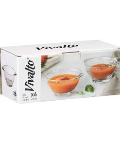 Tazze per Consommé Vivalto Trasparente 435 ml 16,5 x 6,5 x 13,3 cm (6 Unità)