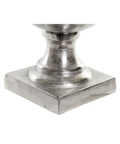 Vaso Home ESPRIT Argentato Alluminio Moderno Calice 28,5 X 28,5 X 61,5 cm