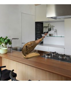 Porta Prosciutto Pieghevole Bambù (37,5 x 16,5 cm)