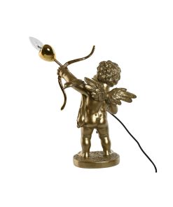 Lampada da tavolo Home ESPRIT Dorato Resina 220 V 31,5 X 22 X 47 cm