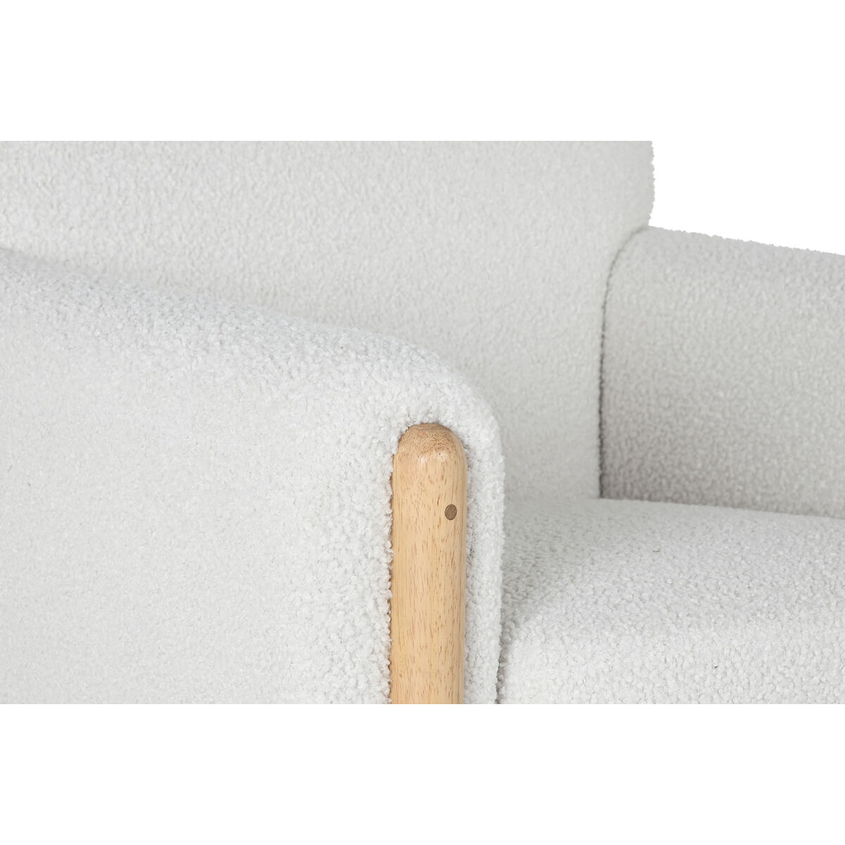 Poltrona Home ESPRIT Bianco 81 x 78 x 82 cm - Image 6