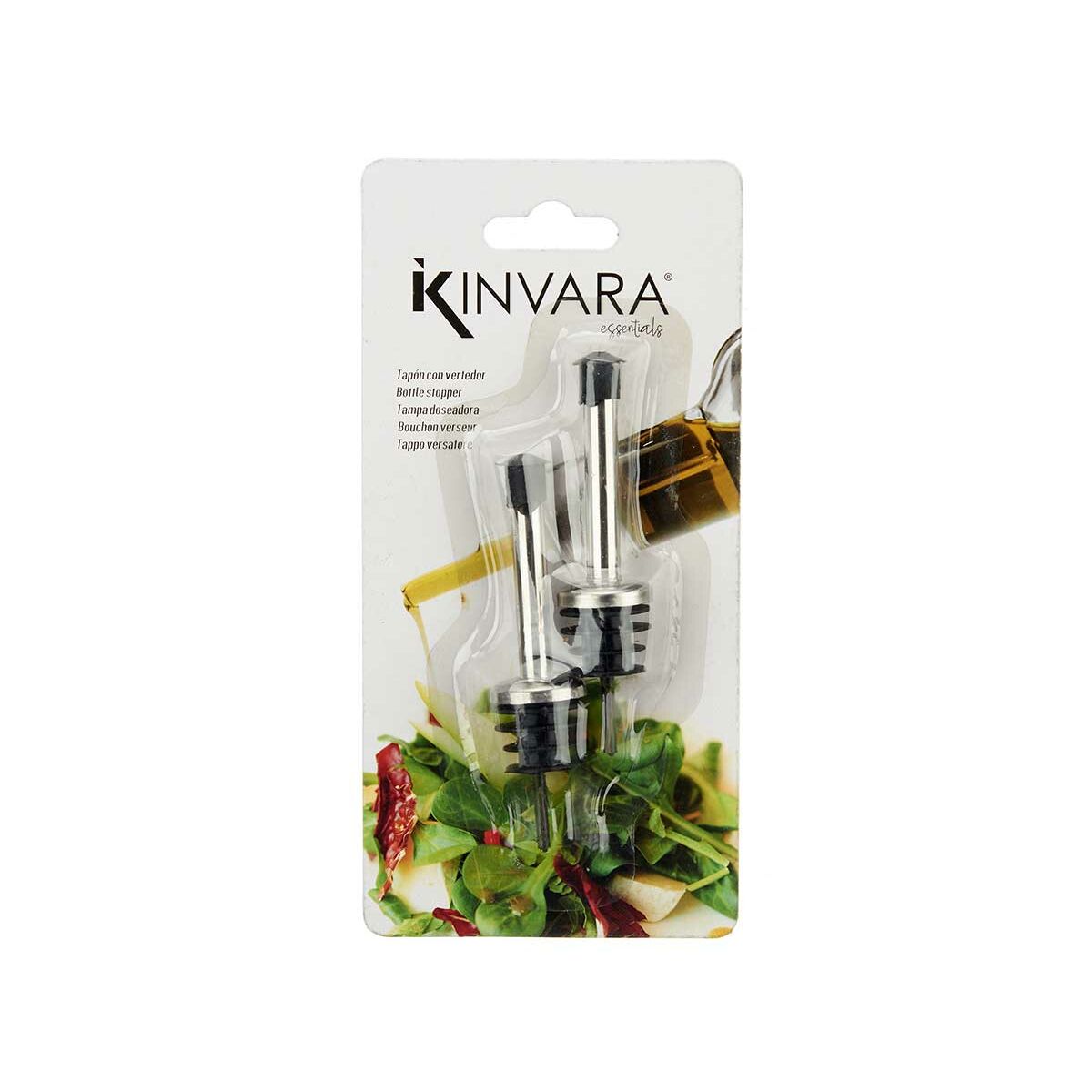 Coperchio per Versare Kinvara CN14451 9 x 2,5 x 18,5 cm Set (12 Unità)