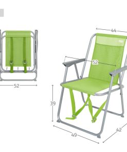Sedia Pieghevole Aktive 44 x 74 x 45 cm (6 Unità)