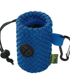 Dispenser di Buste per Animali Domestici Hunter Azzurro Portaborse Rete