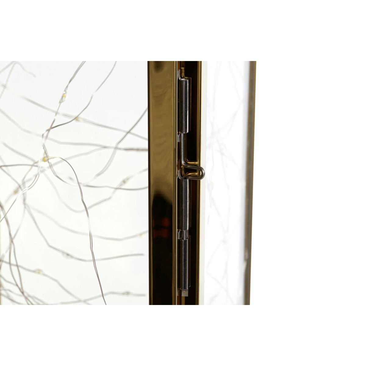 Lanterna DKD Home Decor Dorato Acciaio inossidabile 15 x 14 x 36 cm - Image 4