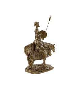 Statua Decorativa Home ESPRIT Dorato Resina 29 x 15 x 36 cm
