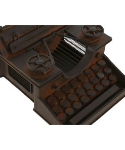 Statua Decorativa Home ESPRIT Bronce Vintage Macchina da scrivere 15 x 18 x 12 cm
