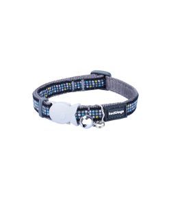 Collare per Cani Red Dingo STYLE MODERN ON COOL GREY 15 mm x 24-36 cm