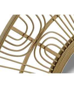 Specchio da parete Home ESPRIT Naturale Scandi 80 x 2 x 80 cm