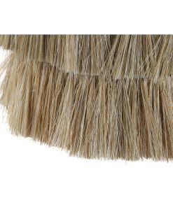 Paralume DKD Home Decor Juta Iuta Metallo Naturale Frange 40 x 40 x 40 cm