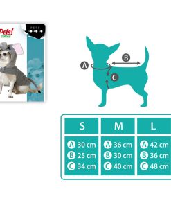 Costume per Cane Taglia S Elefante