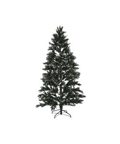 Albero di Natale Home ESPRIT Verde Metallo Polietilene Nevoso 130 x 130 x 210 cm