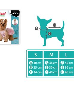 Costume per Cane Taglia S Principessa