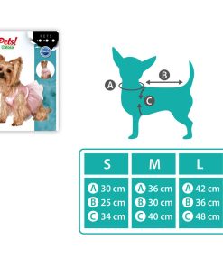 Costume per Cane Taglia L Ballerina Classica