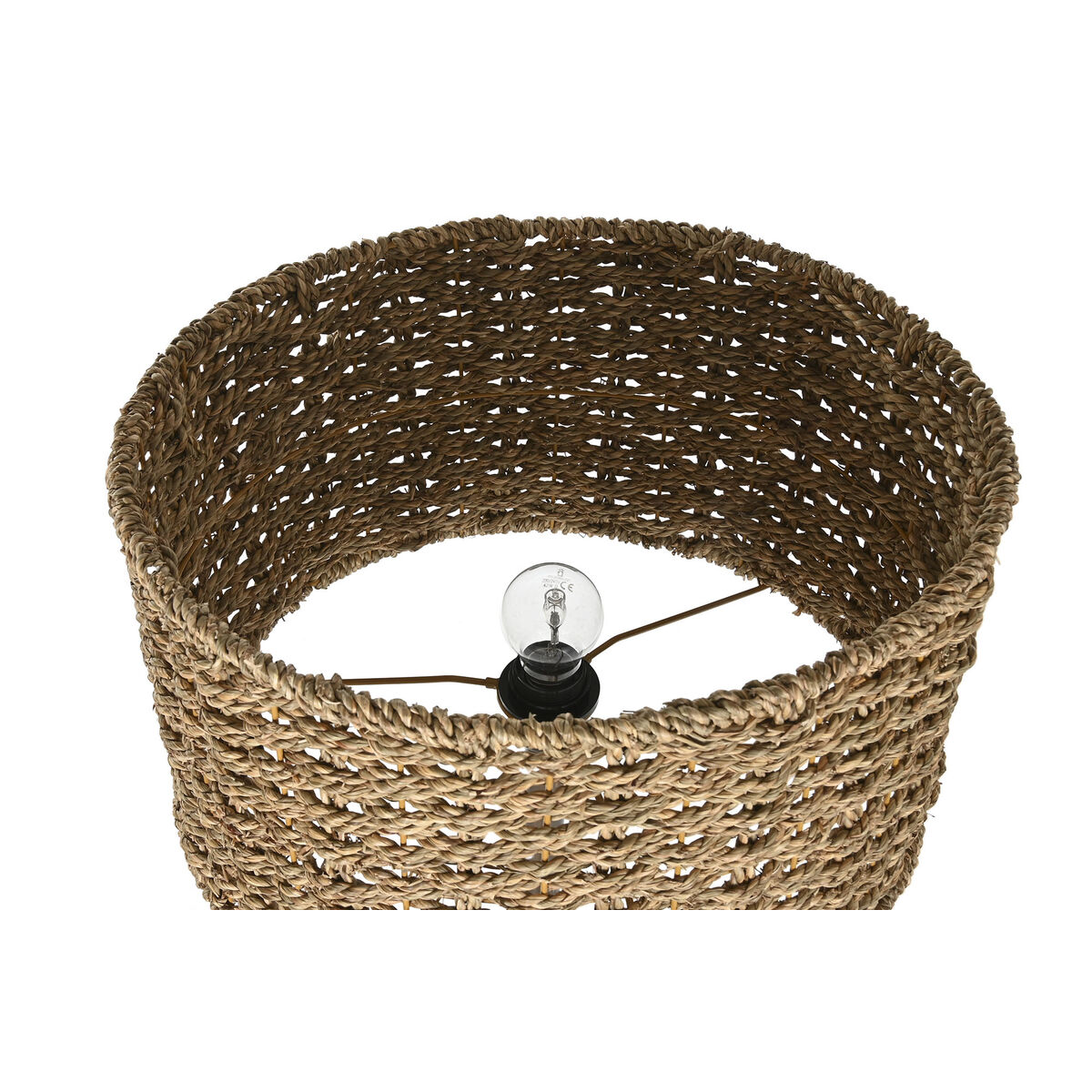 Lampada da Terra Home ESPRIT Marrone Naturale 220 V 41 x 41 x 156 cm