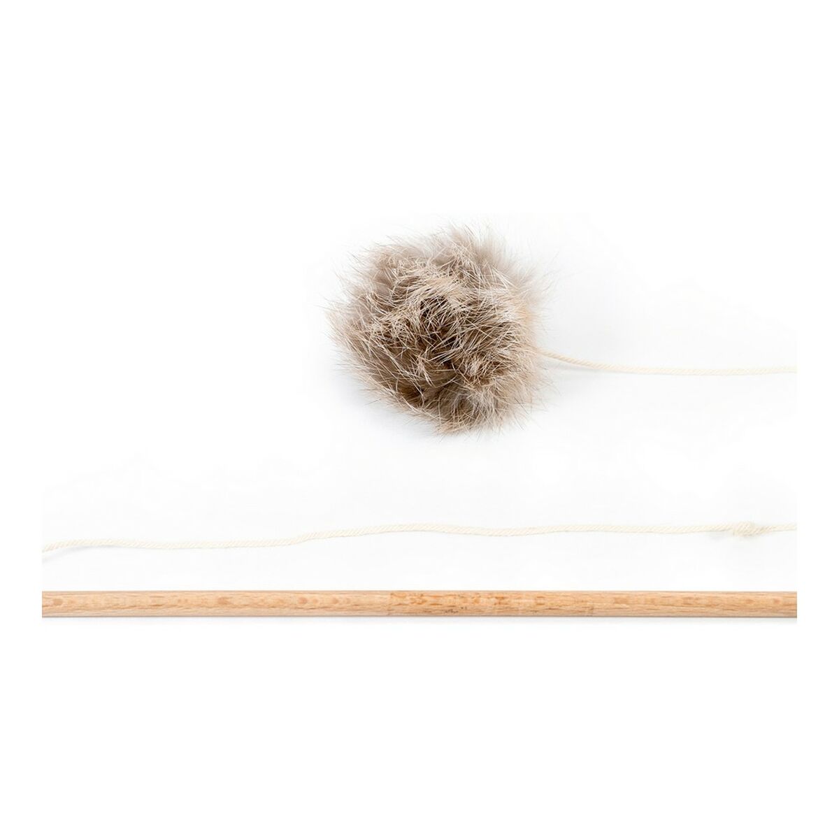 Canna per Gatti Gloria Gaudí Legno Pompon (6 cm) - Image 6