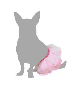 Costume per Cane Taglia L Tutù