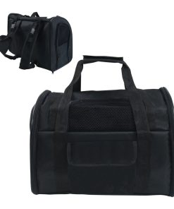 Zaino per Animali Domestici Gloria Kangaroo Nero 41 x 30 x 21 cm