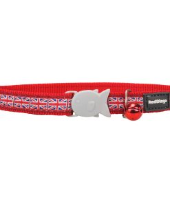 Collare per Cani Red Dingo STYLE UNION JACK FLAG 41-63 cm