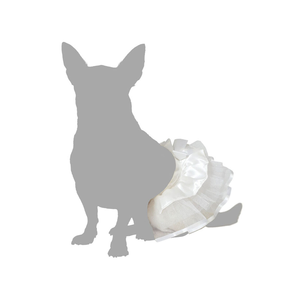 Costume per Cane Taglia M Tutù - Image 3