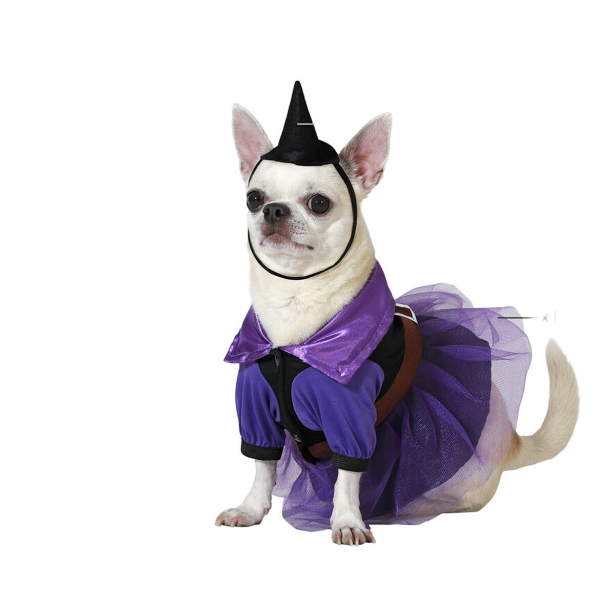 Costume per Cane Strega Taglia M - Image 3