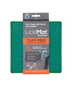 Ciotola per cani Lickimat Verde polipropilene TPR