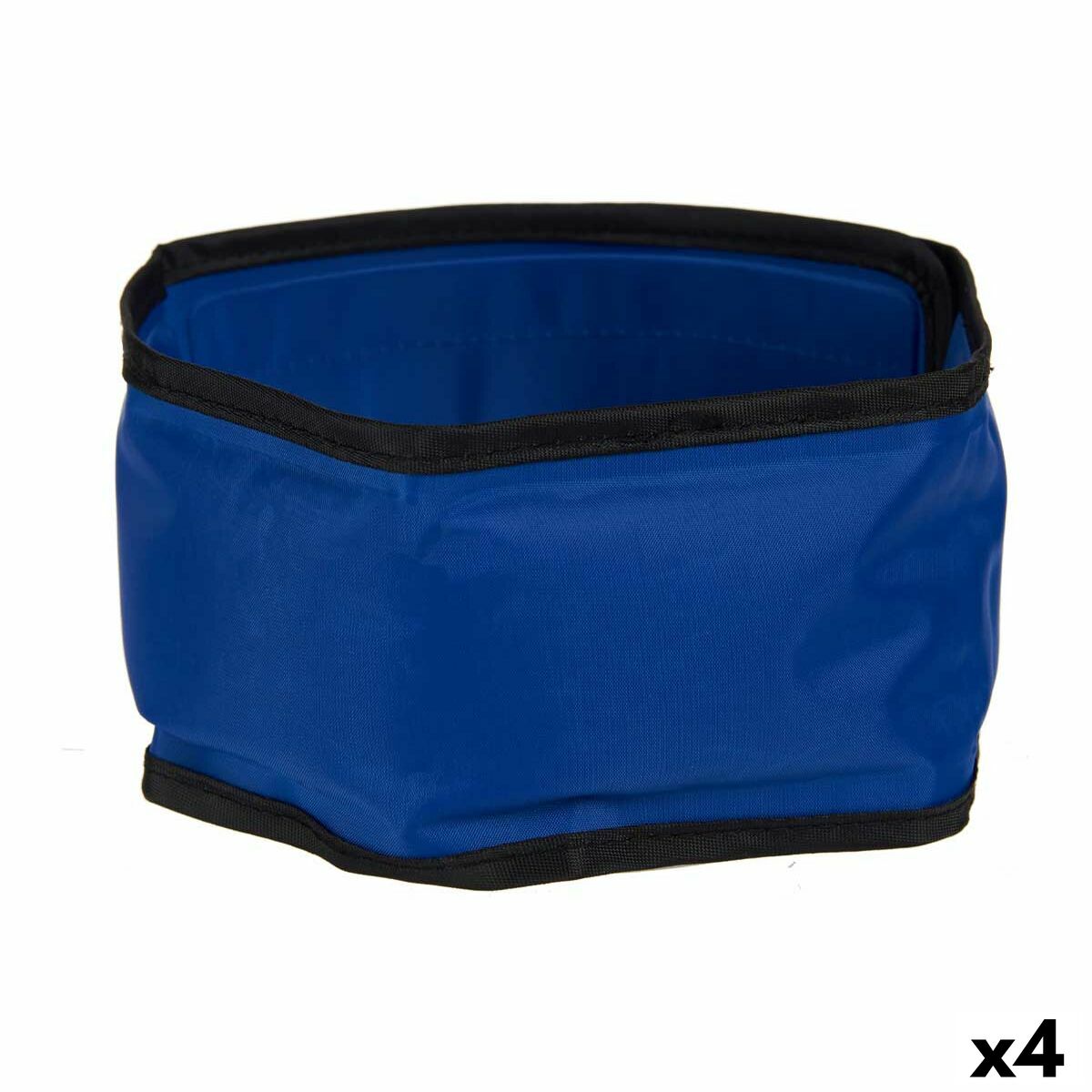 Collare per Cani Mascow Azzurro Nero Poliestere PVC Gel 8 x 1 x 66 cm Refrigerante (4 Unità) - Image 4