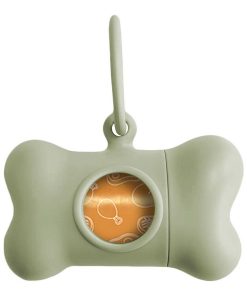 Dispenser di Buste per Animali Domestici United Pets Bon Ton Provenzal	 Cane Arancio (8 x 4,2 x 5 cm)