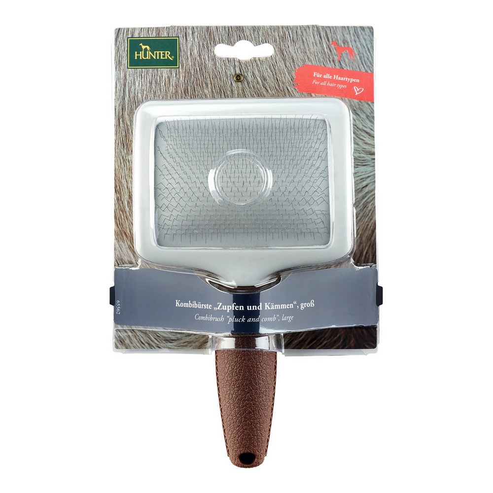 Pennello per cardatura Hunter 2 in 1