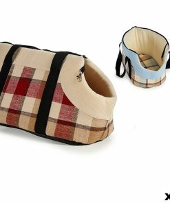 Borsa per Animali Domstici Mascow 28 x 39 x 40 cm A quadri (6 Unità)