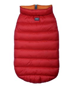 Cappotto per Cani Red Dingo Puffer 25 cm Arancio/Rosso