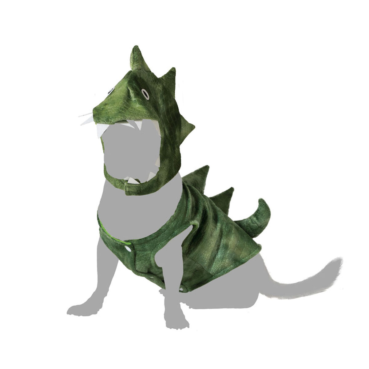 Costume per Cane Taglia S Dinosauro - Image 3