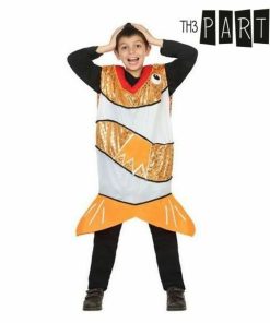 Costume per Bambini Pesce Arancio Taglia:5-6 Anni