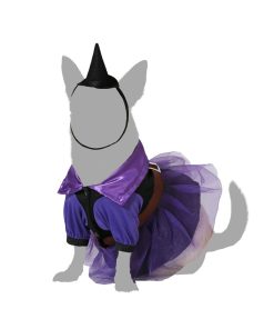 Costume per Cane Strega Taglia L