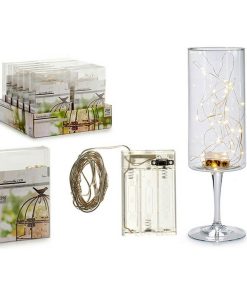 Ghirlanda di Luci LED Gift Decor Trasparente 8 x 2 x 12 cm