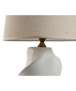 Lampada da tavolo Home ESPRIT Bianco Porcellana 50 W 220 V 36 x 36 x 61 cm 35 x 35 x 60 cm