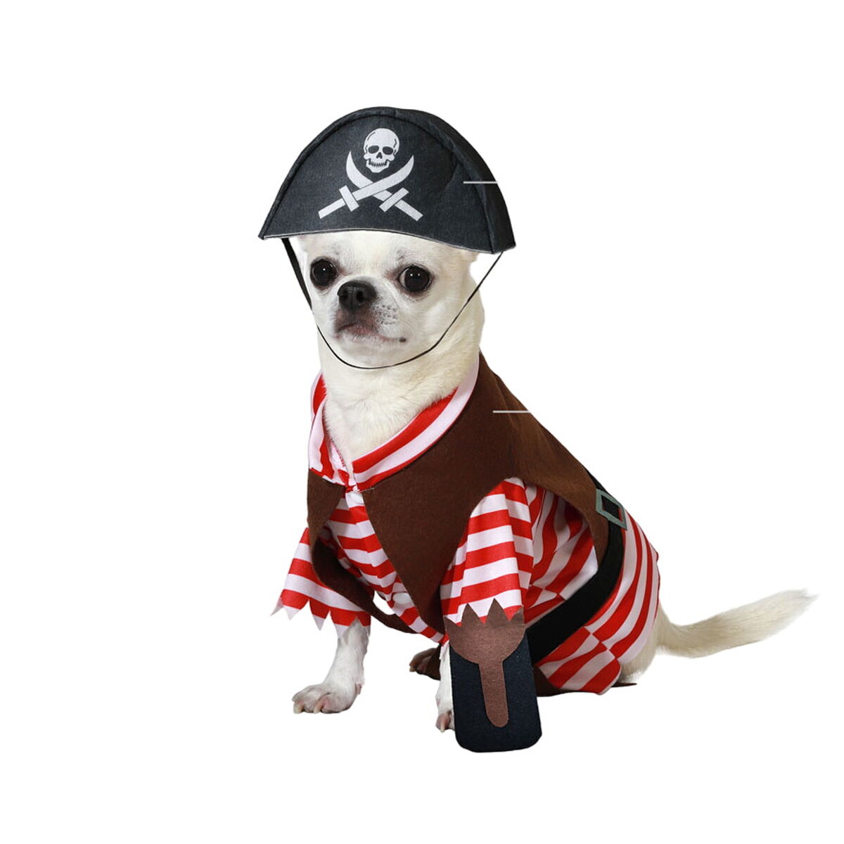 Costume per Cane Taglia S Pirata - Image 2