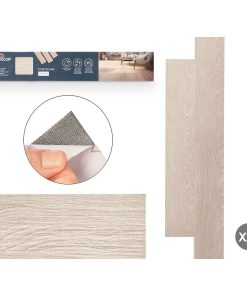 Vinile Gift Decor Parquet Grigio 24 Unità