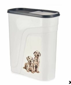 Dispenser Mascow Antracite 4 L Animali Domestici (8 Unità)