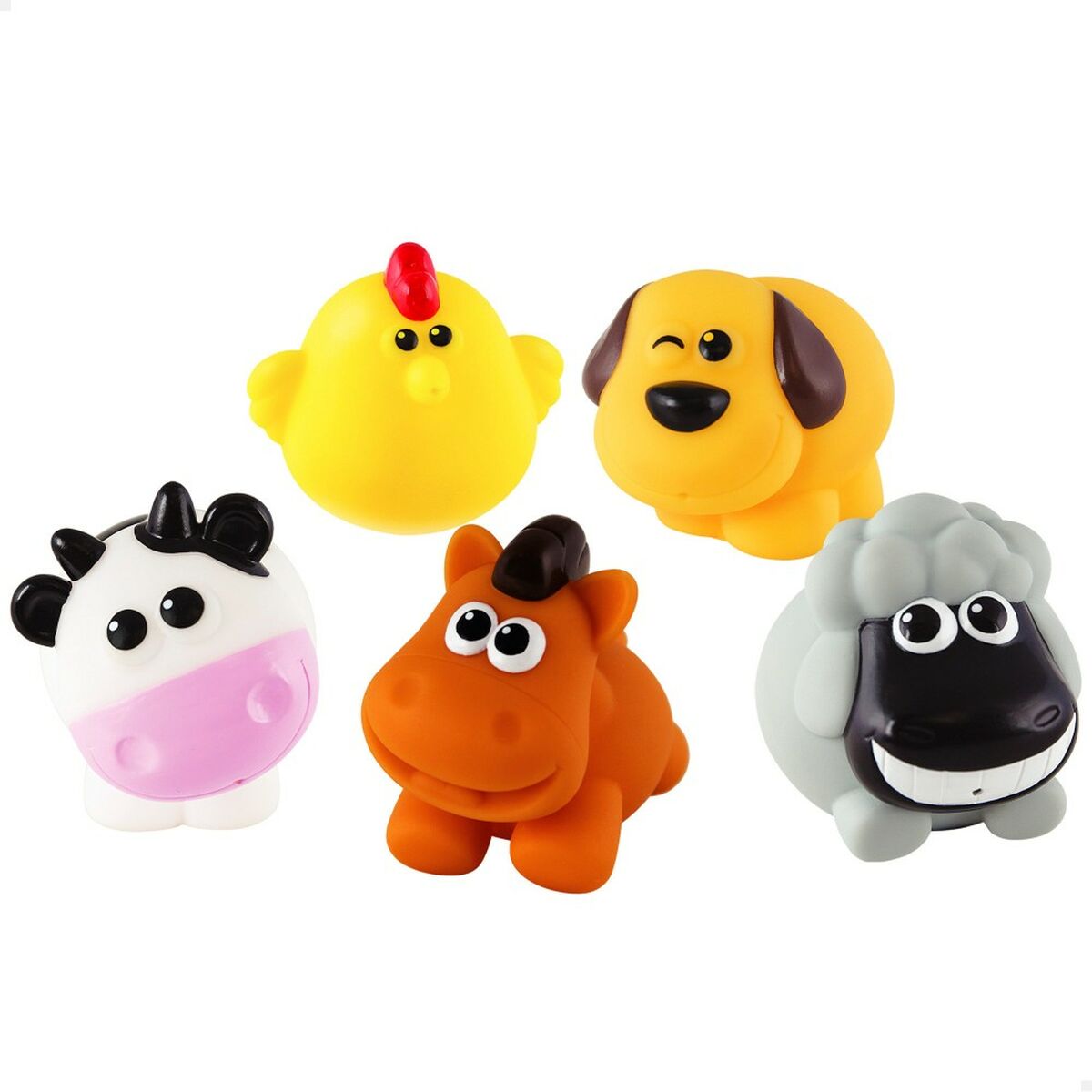 Set Animali della Fattoria Winfun 7 x 6,5 x 4 cm (12 Unità) - Image 6