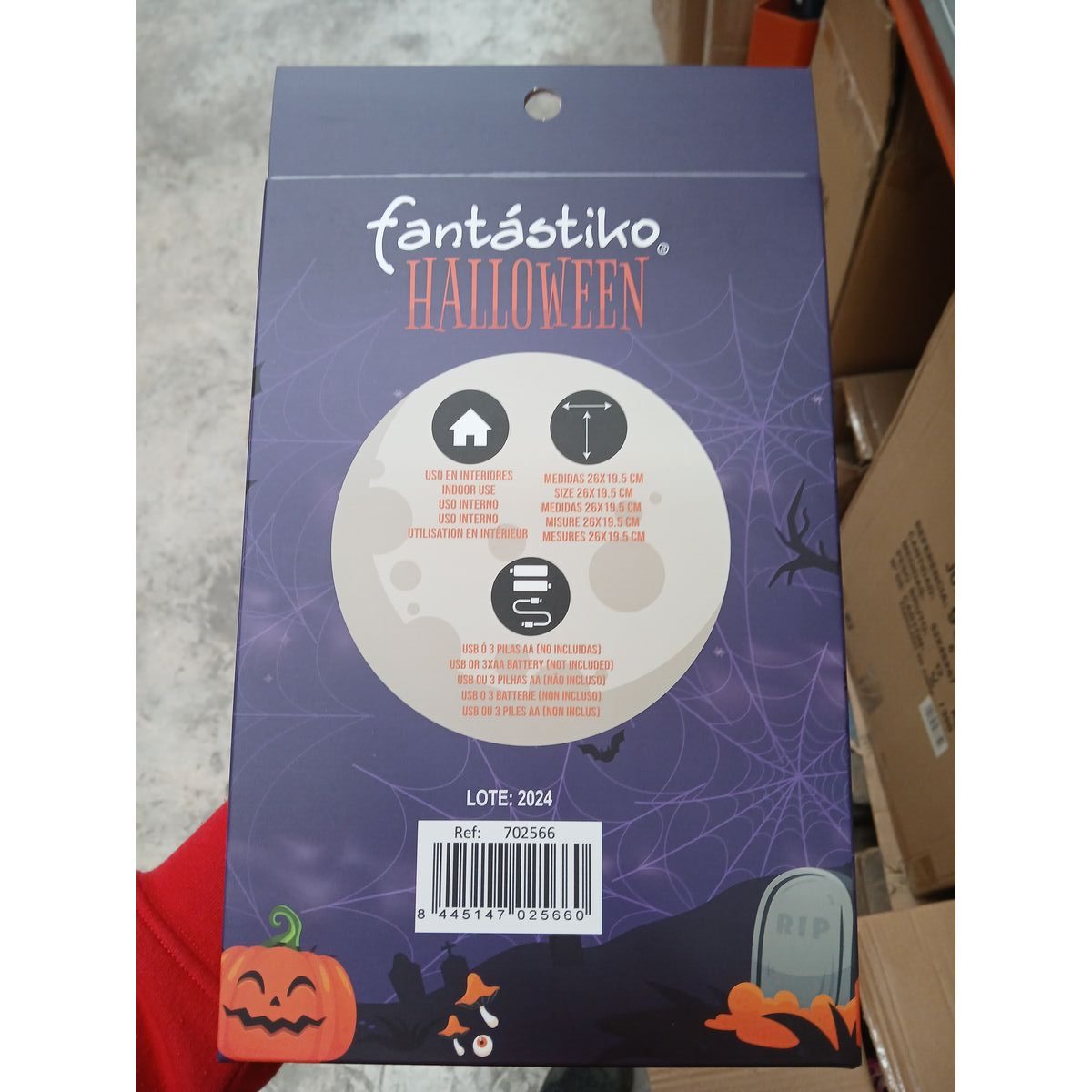 Decorazione per Halloween Juinsa 13 x 28 cm Pipistrello