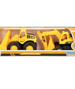 Veicoli di Costruzione Speed & Go 18,5 x 10,5 x 10 cm (6 Unità)