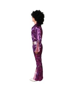 Costume per Adulti Fucsia Disco Taglia:XS/S