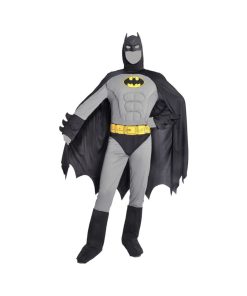 Costume per Adulti Grigio Batman Taglia:XL
