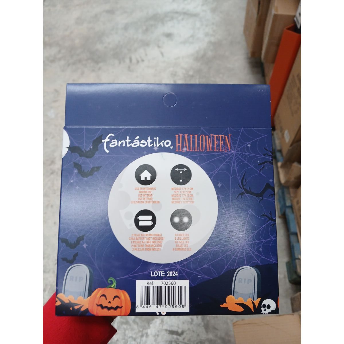 Decorazione per Halloween Juinsa Pipistrello - Image 3